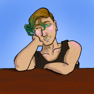 here is a drawn image of me
